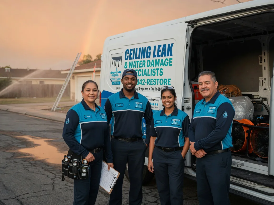Ceiling Leak Cleanup company in Picacho, NM